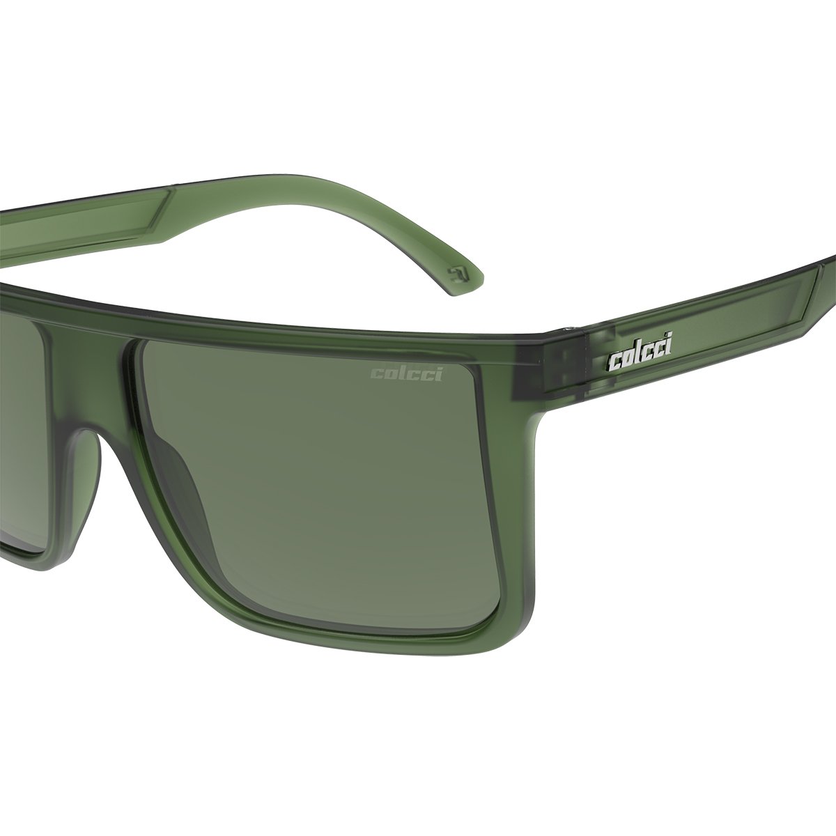 Oculos Solar Colcci Garnet 2 C0220kcc71 Verde Fosco Lente Verde Verde 3