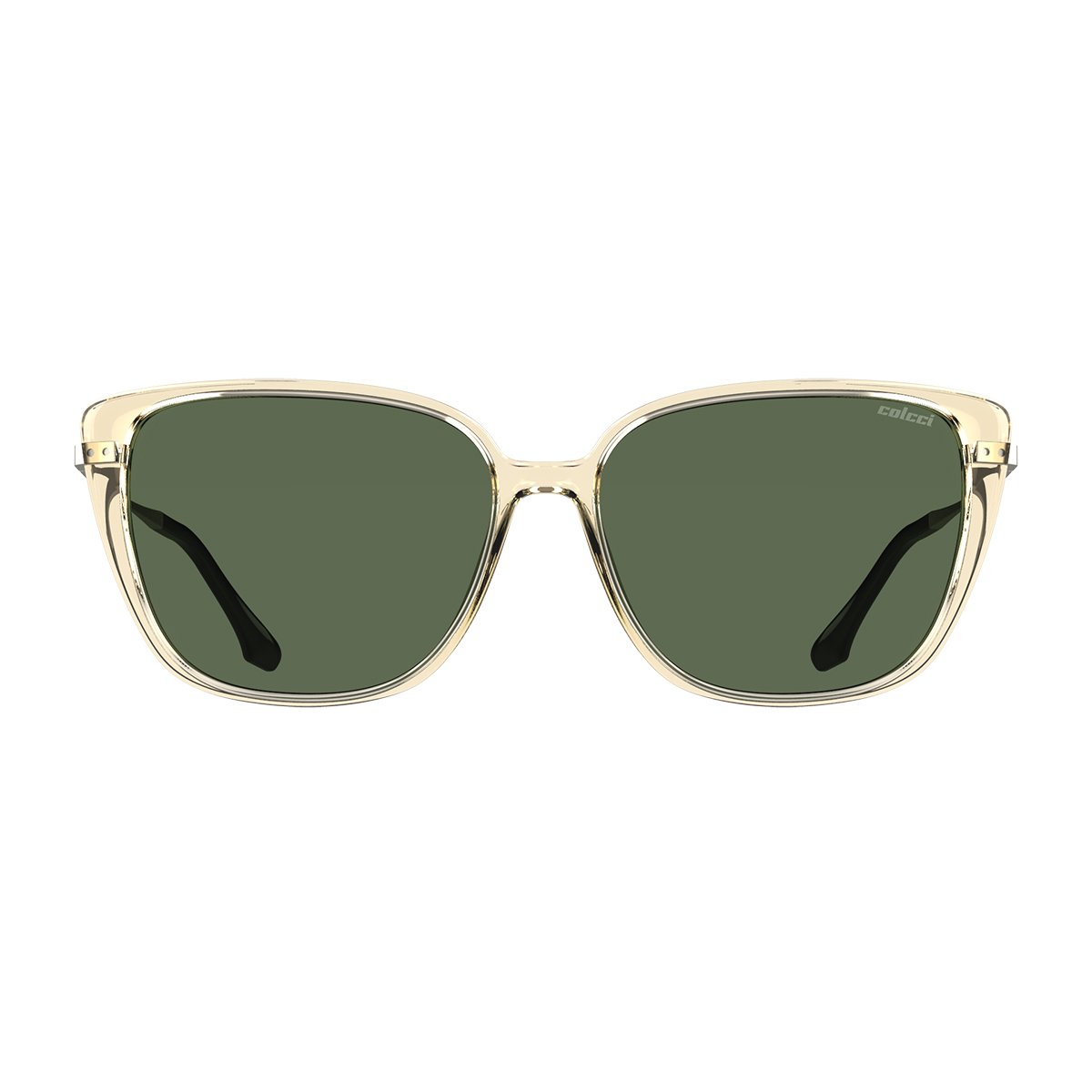Oculos Solar Colcci Judy Sun C0223b4671 Bege Translucido Lente Verde Bege 2