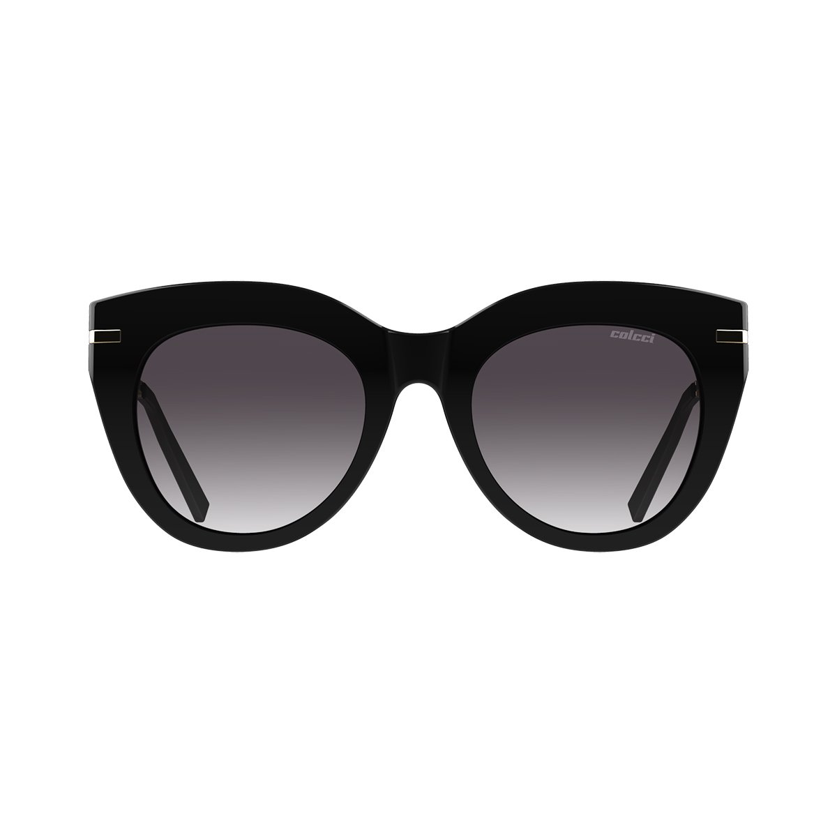 Oculos Solar Colcci Karen C0219a3433 Preto Brilho Lente Cinza Degrade Preto 2