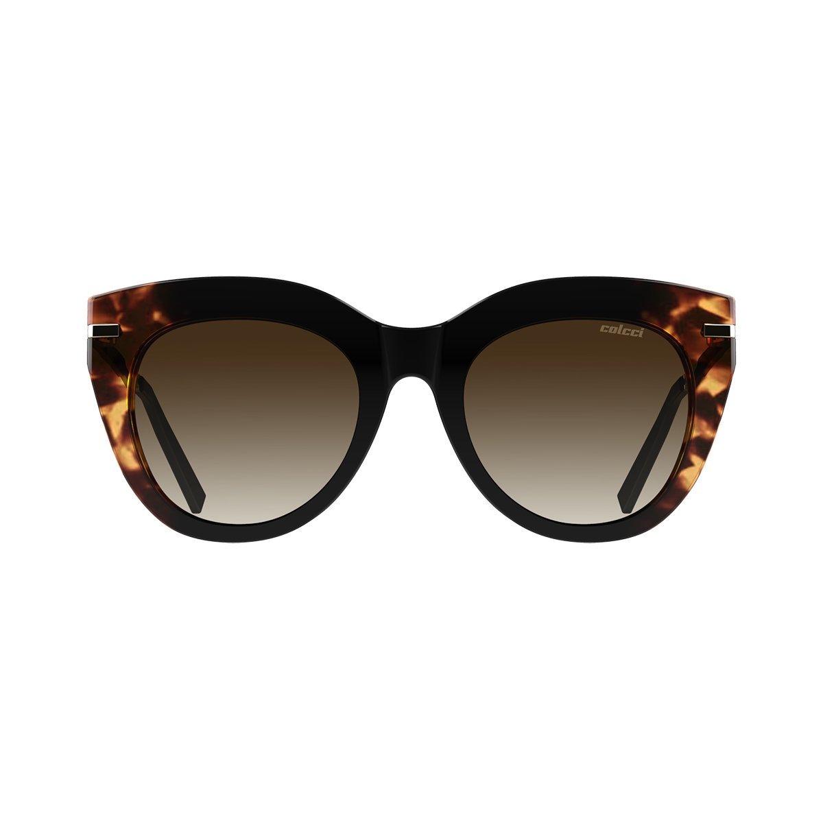Oculos Solar Colcci Karen C0219afr34 Marrom Translucido Demi Lente Marrom Degrade Marrom 2