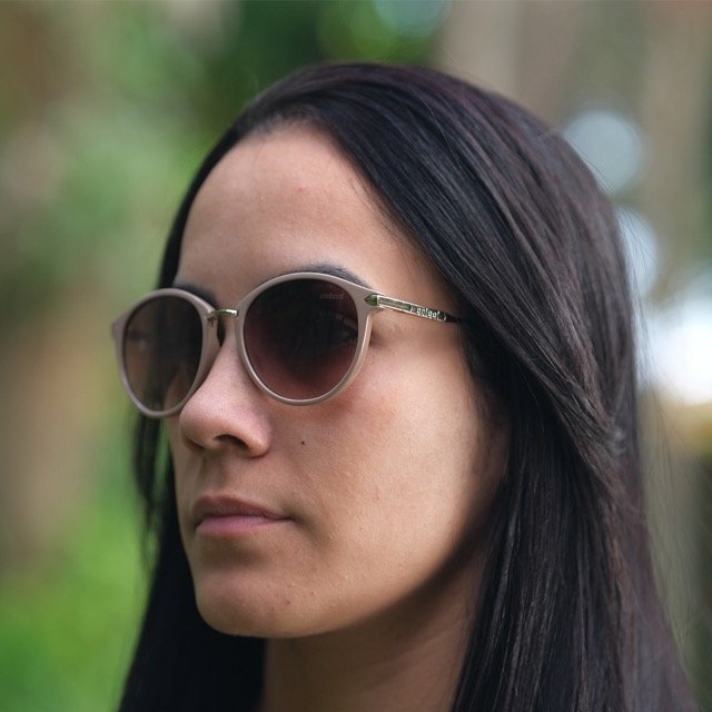 Oculos Solar Colcci Liza C0149b5434 Nude Brilho Lente Marrom Degrade Bege 6