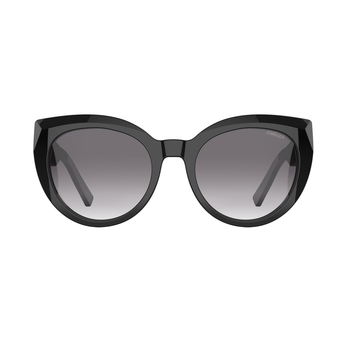 Oculos Solar Colcci Pri C0217a0233 Preto Brilho Lente Cinza Degrade Preto 2