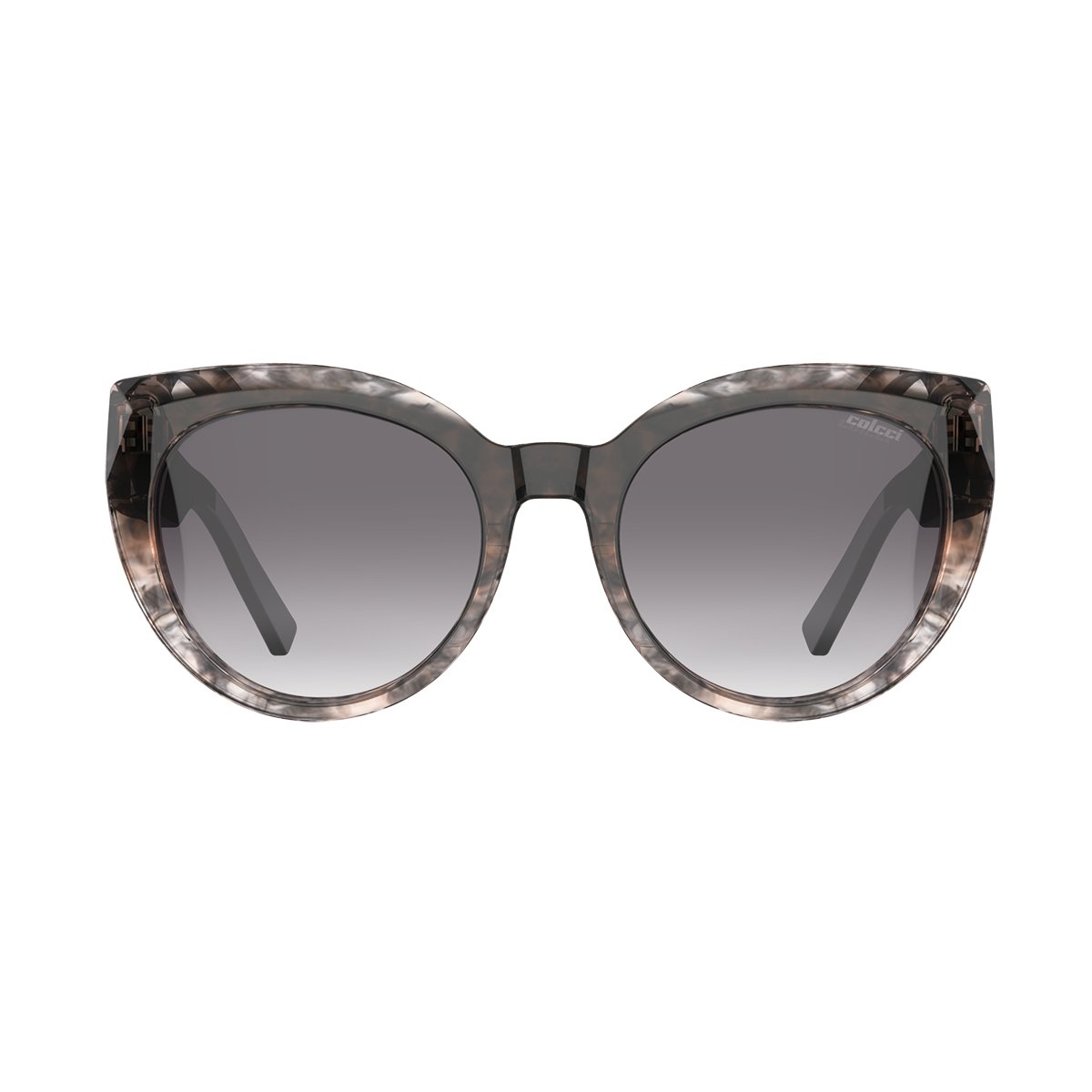 Oculos Solar Colcci Pri C0217f3433 Marrom Translucido Degrade Lente Cinza Degrade Marrom 2