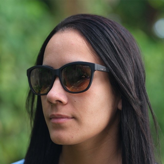 Oculos Solar Colcci Sharon C0058a1421 Preto Fosco Lente Laranja Degrade Preto 5
