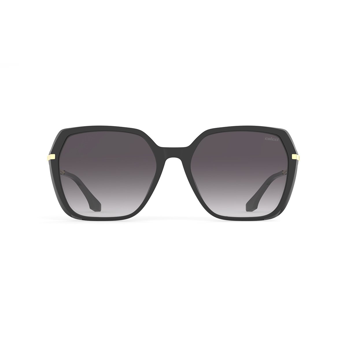 Oculos Solar Colcci Stela C0167a0233 Preto Brilho Lente Cinza Degrade Preto 2