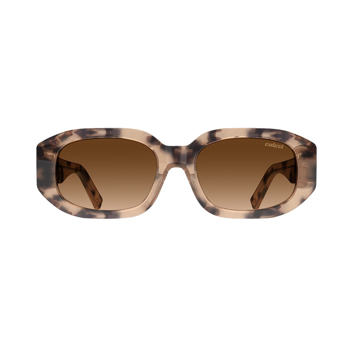 Oculos Solar Colcci Suri C0234fh434 Rosa Brilho Demi Lente Marrom Degrade Rosa 2