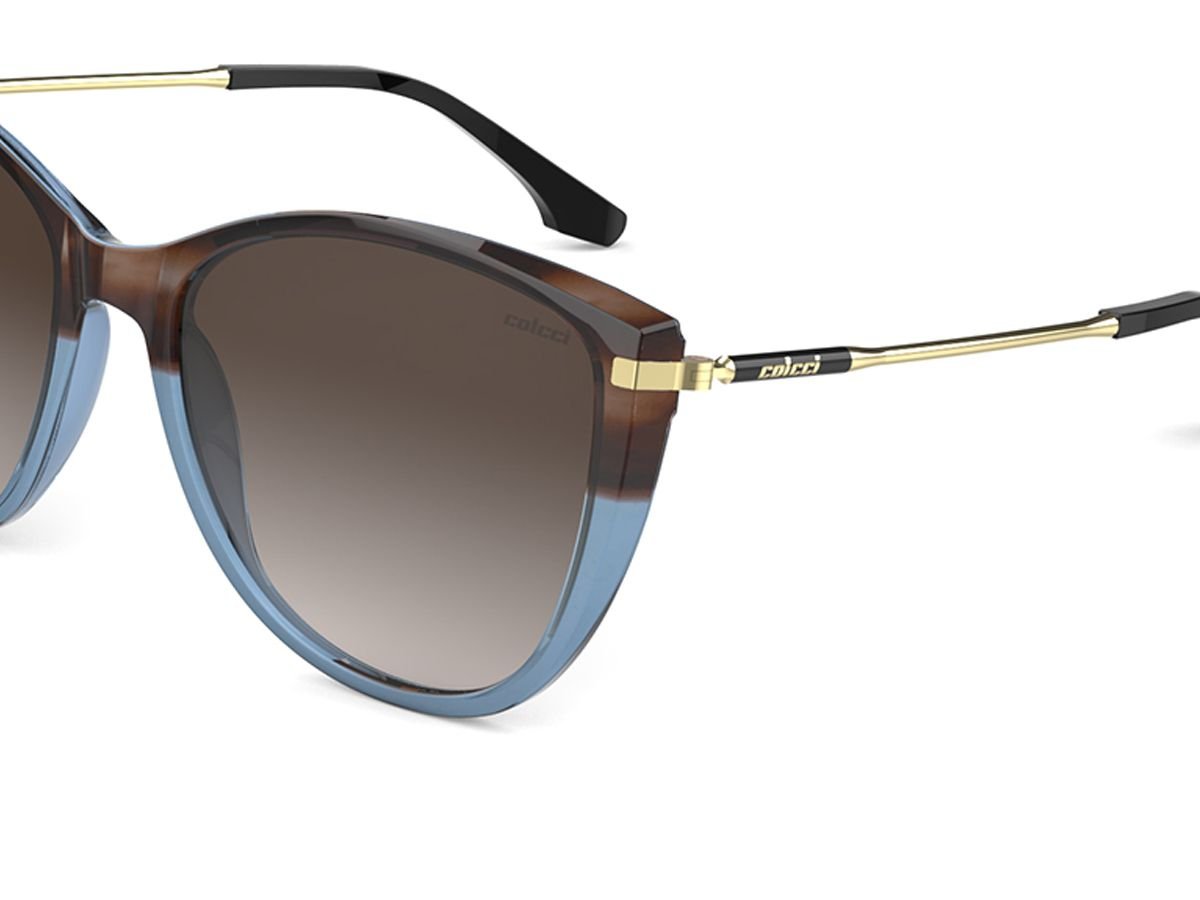 Oculos Solar Colcci Tati C0166f4234 Demi Marrom Brilho Lente Marrom Degrade Marrom 3