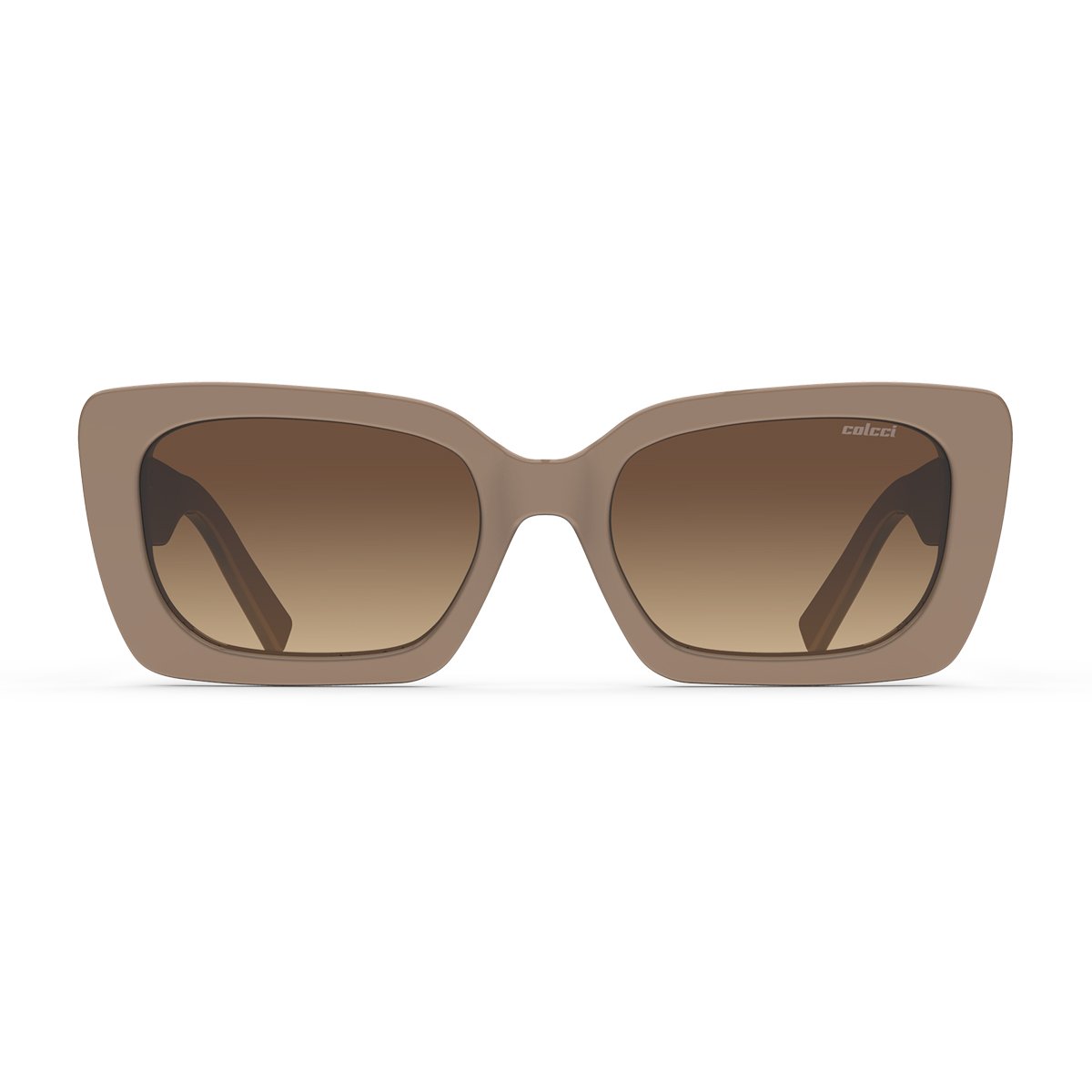 Oculos Solar Colcci Tribeca C0202b5434 Nude Brilho Lente Degrade Marrom Bege 2