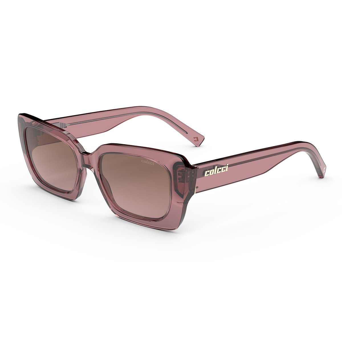 Oculos Solar Colcci Tribeca C0202b91a6 Rosa Translucido Lente Degrade Marrom Rosa 1