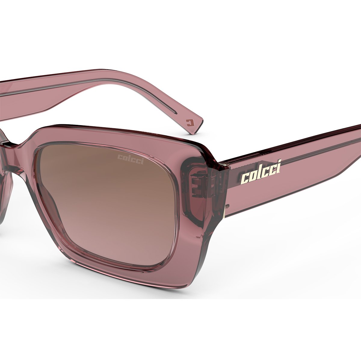 Oculos Solar Colcci Tribeca C0202b91a6 Rosa Translucido Lente Degrade Marrom Rosa 3