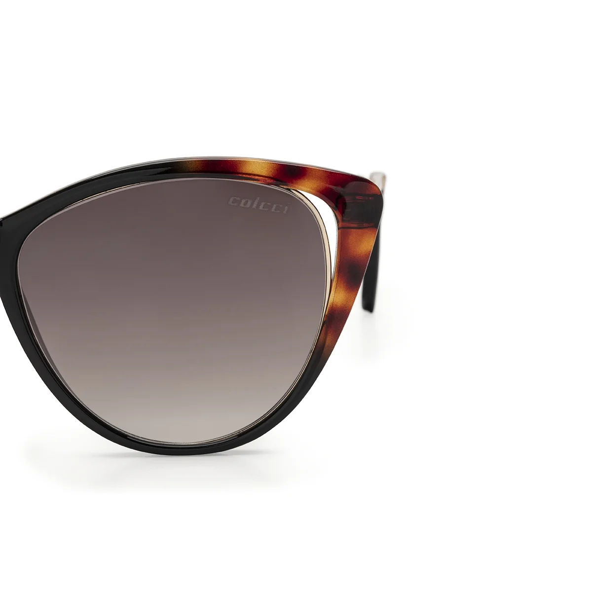 Oculos Solar Colcci Valentina C0123afr34 Marrom Brilho Demi Lente Marrom Degrade Marrom 3