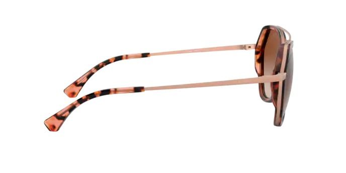 Oculos Solar Emporio Armani Ea2098 300413 53 Vermelho Havana Lente Marrom Degrade Vermelho 3