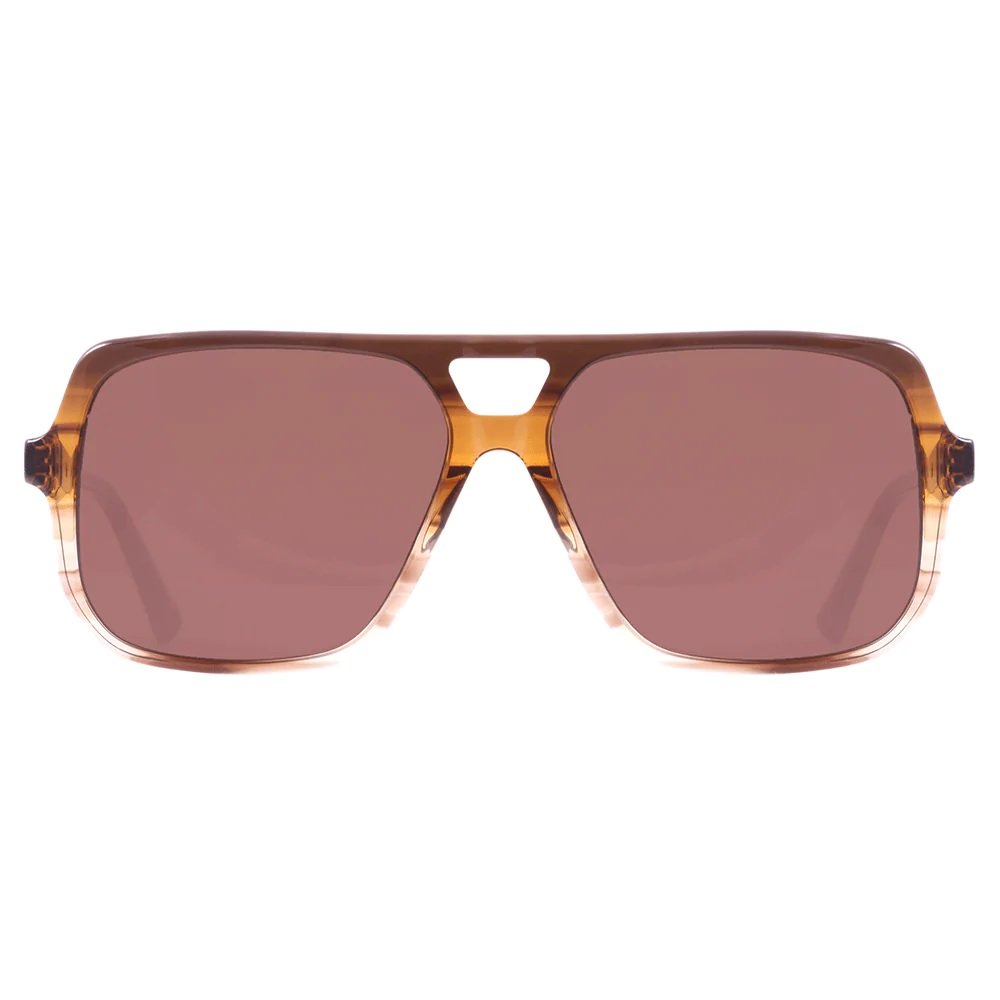 Oculos Solar Evoke Capo X Hfg24s Marrom Translucido Degrade Lente Marrom Marrom 2