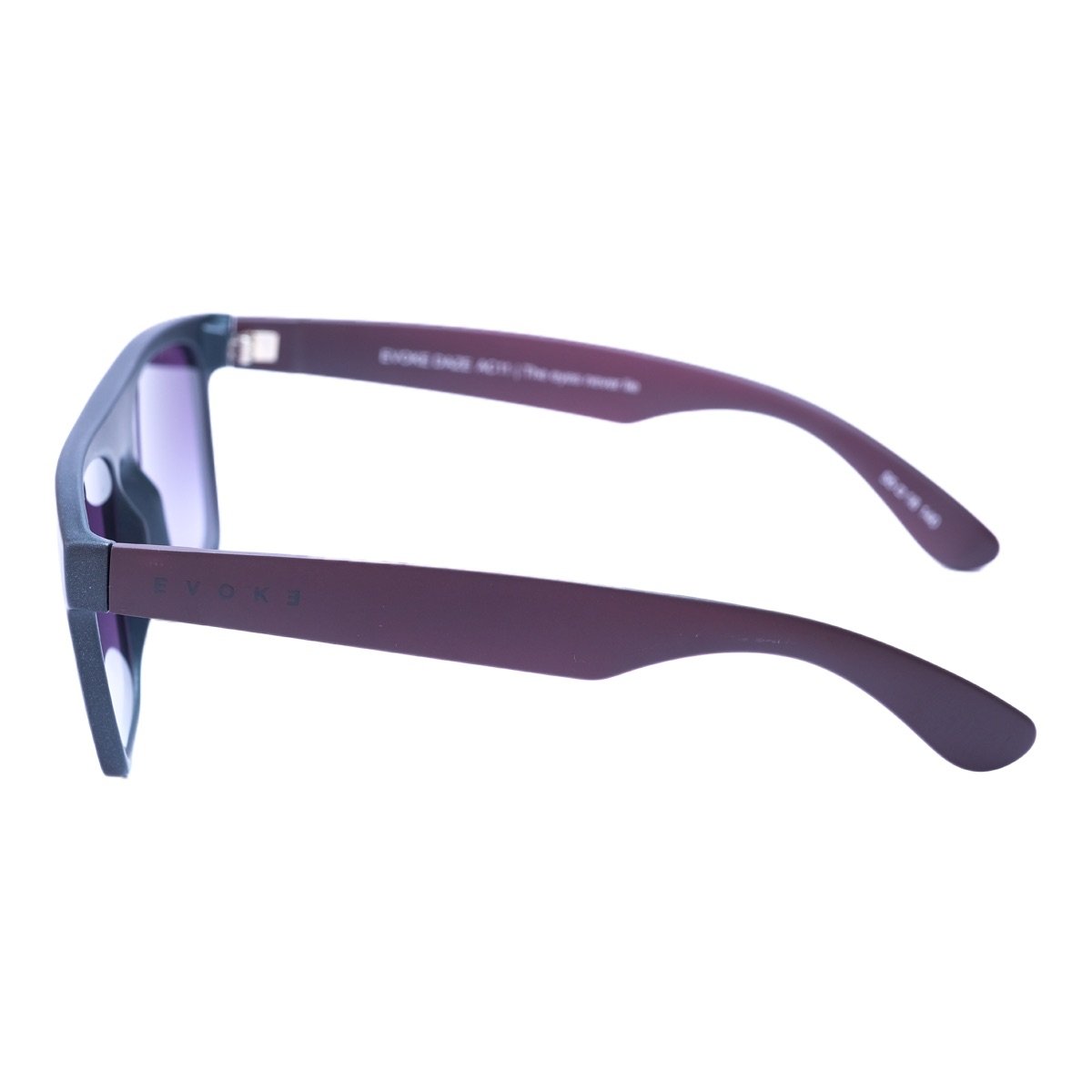 Oculos Solar Evoke Daze Ac11 Preto Fosco Lente Cinza Degrade Preto 3