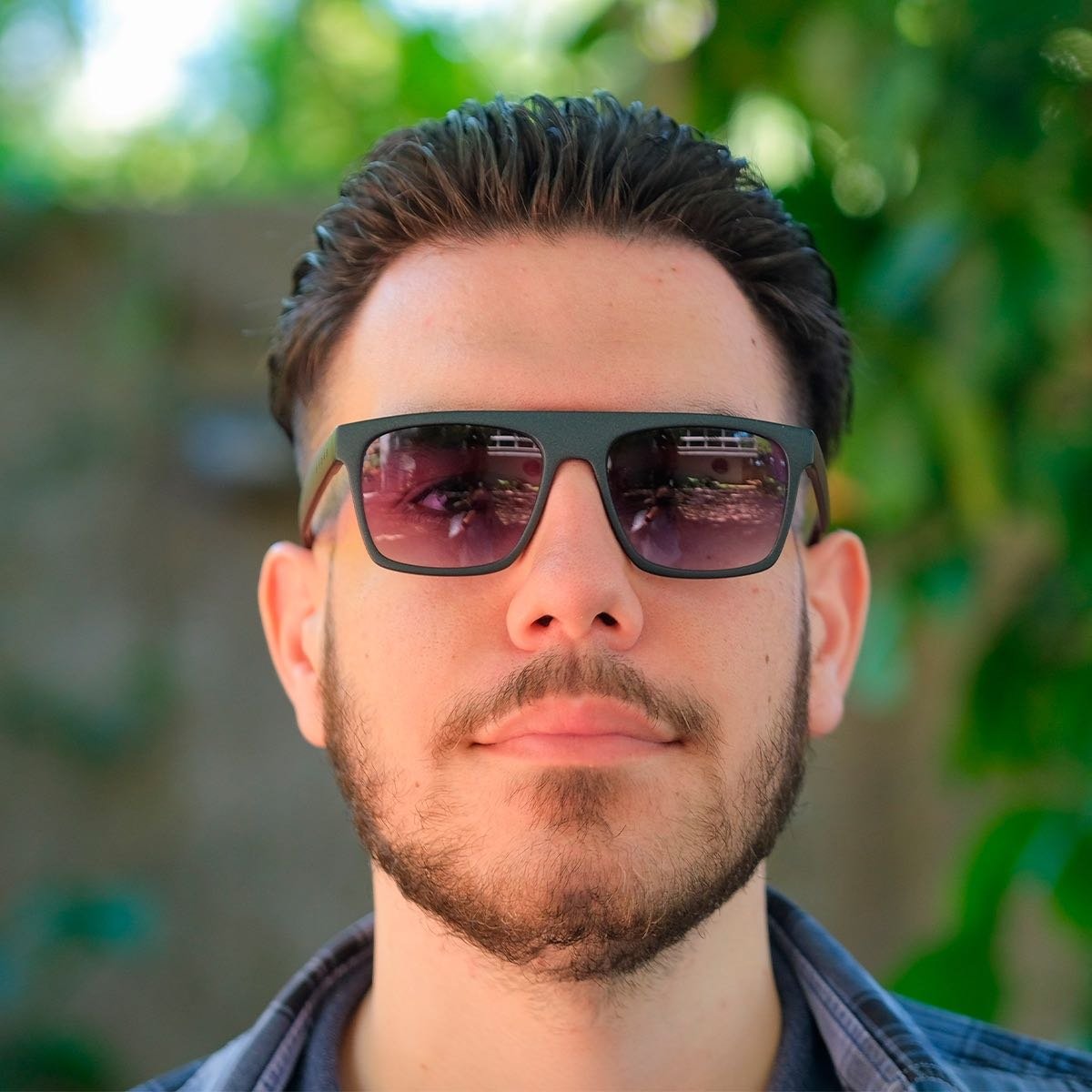 Oculos Solar Evoke Daze Ac11 Preto Fosco Lente Cinza Degrade Preto 5