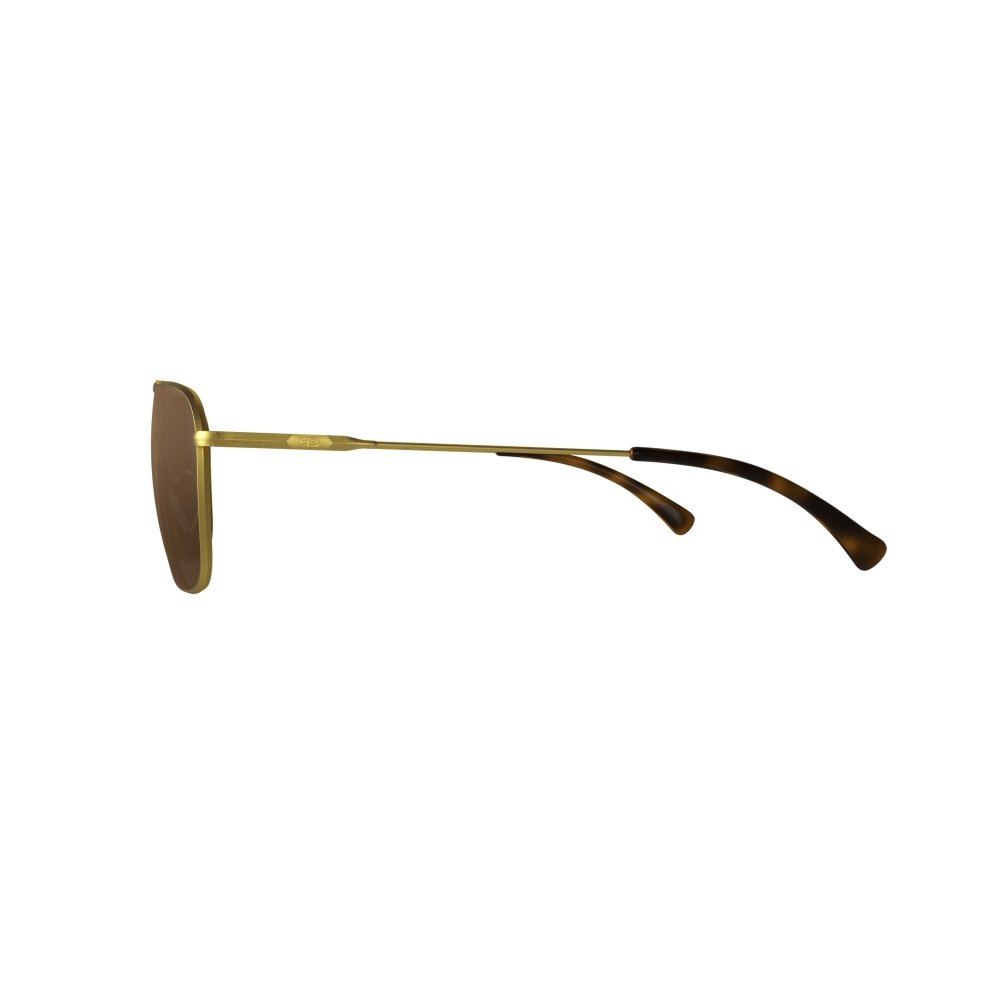 Oculos Solar Hb Chopper 10102510164004 Dourado Brilho Lente Marrom Dourado 3