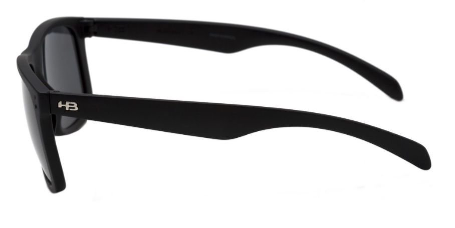 Oculos Solar Hb Ozzie 10100260243032 Preto Fosco Lente Cinza Polarizada Preto 1