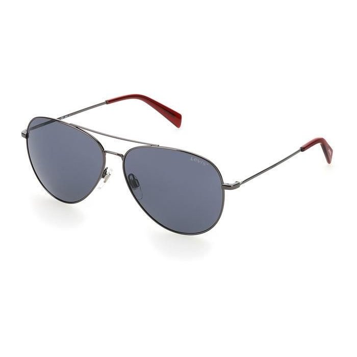 Oculos Solar Levis Lv1006/s 9n2ir 58 Grafite Brilho Lente Cinza Cinza 1