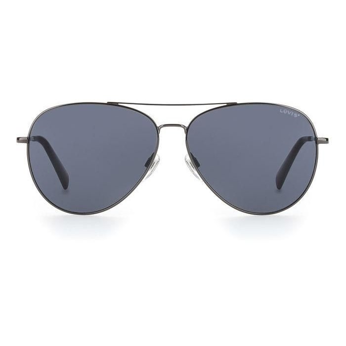 Oculos Solar Levis Lv1006/s 9n2ir 58 Grafite Brilho Lente Cinza Cinza 2
