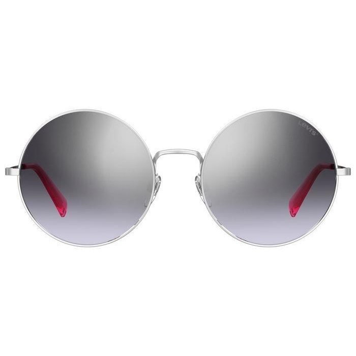 Oculos Solar Levis Lv1011/s 010ic 58 Prata Brilho Lente Espelhada Cinza Prata 2