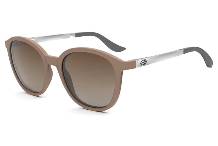 Oculos Solar Mormaii Deli M0080b7534 Nude Fosco Lente Dagrade Marrom Bege 1