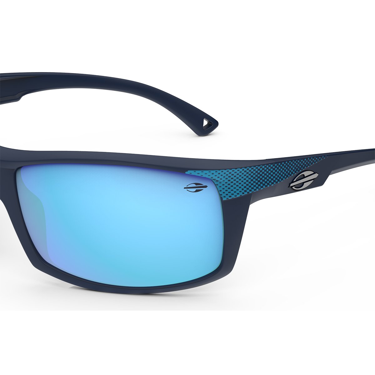 Oculos Solar Mormaii Dublin M0114k3797 Azul Fosco Lente Espelhada Azul Azul 3