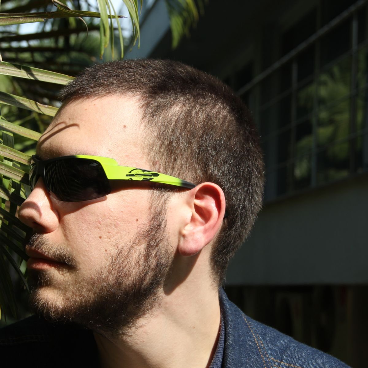 Oculos Solar Mormaii Gamboa Air 4 M0136aas72 Preto Fosco Lente Amarelo Fotocromaticas Preto 6
