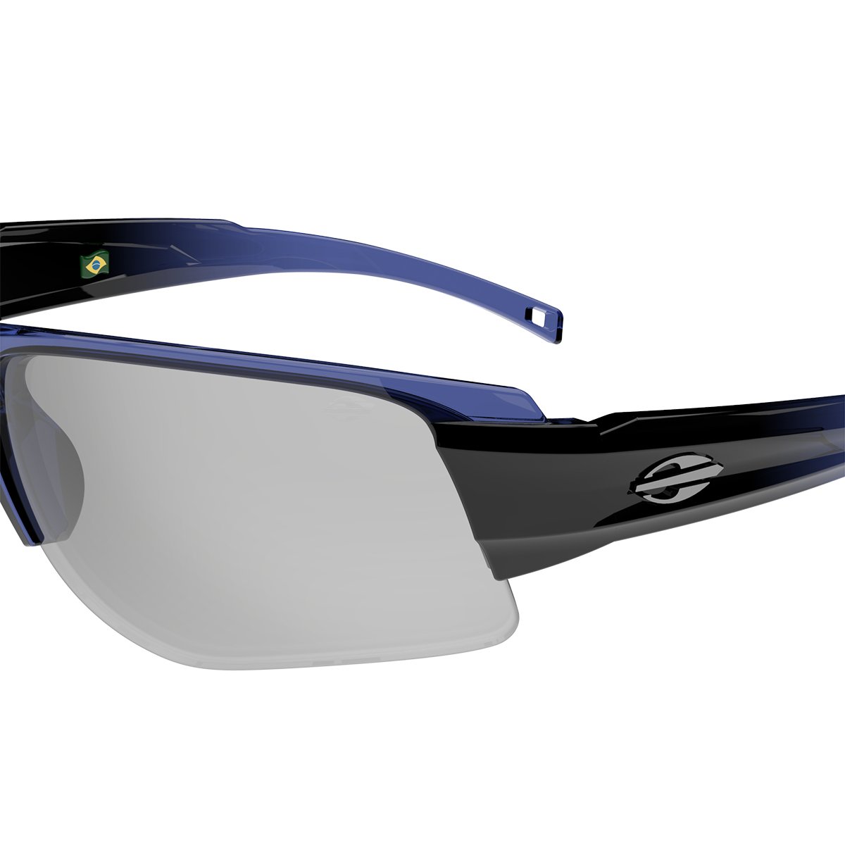 Oculos Solar Mormaii Gamboa Air 5 M0142ke109 Azul Translucido Lente Cinza Espelhada Azul 3