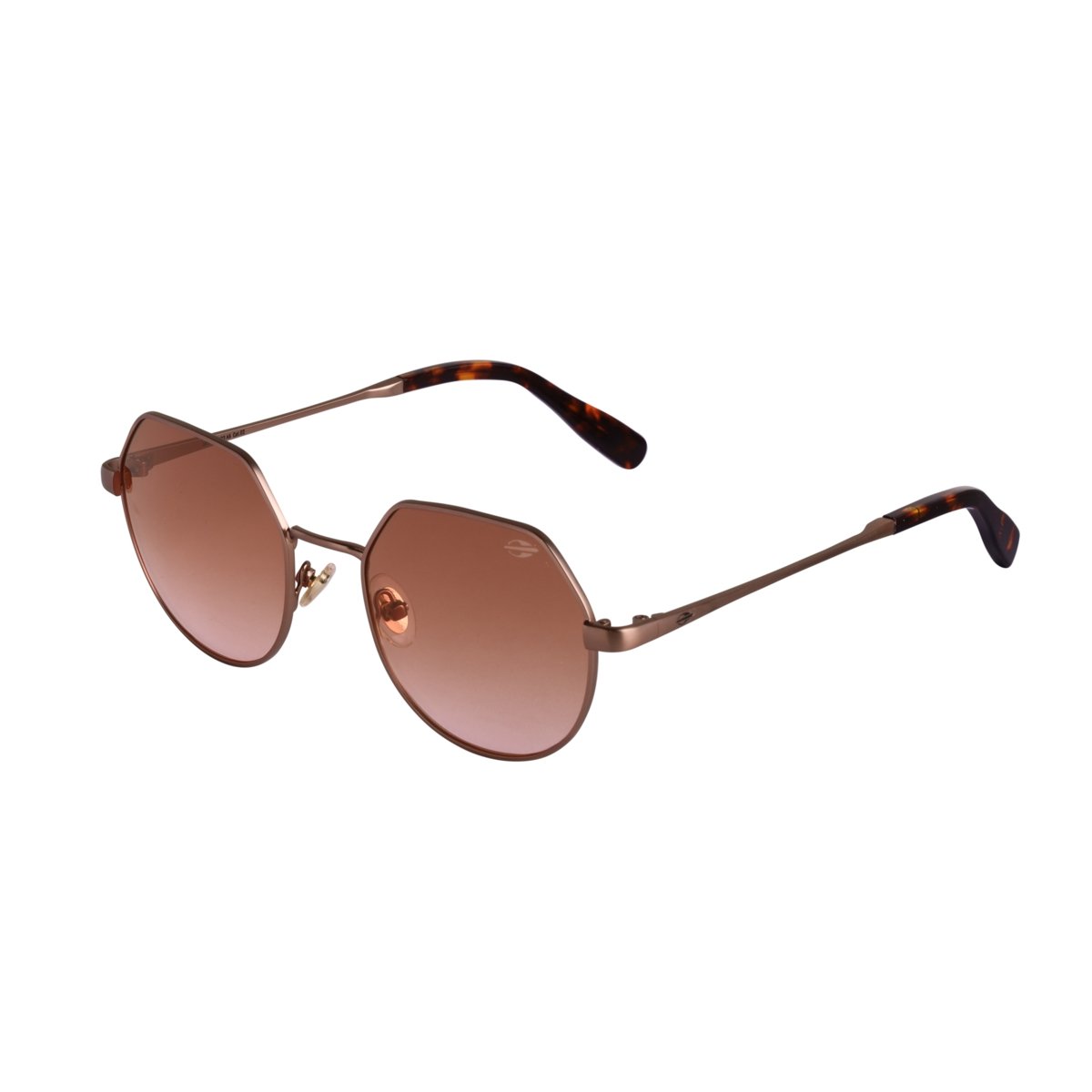 Oculos Solar Mormaii M0106h03a6 Bronze Fosco Lente Marrom Degrade