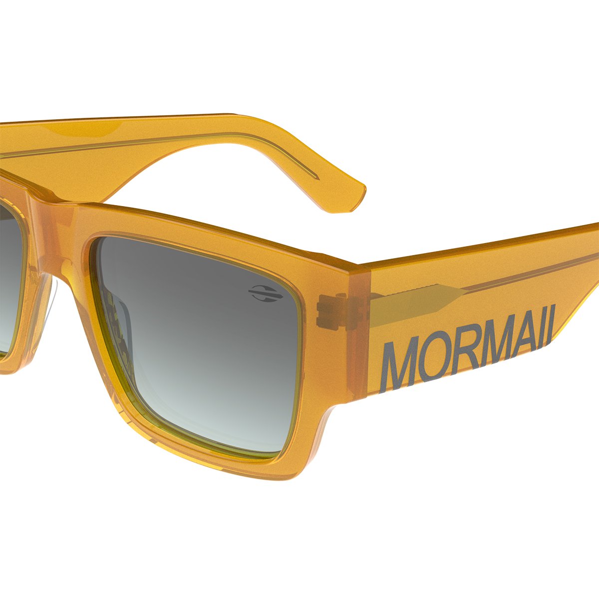 Oculos Solar Mormaii M0140j82a9 Laranja Translucido Lente Cinza Degrade Laranja 3