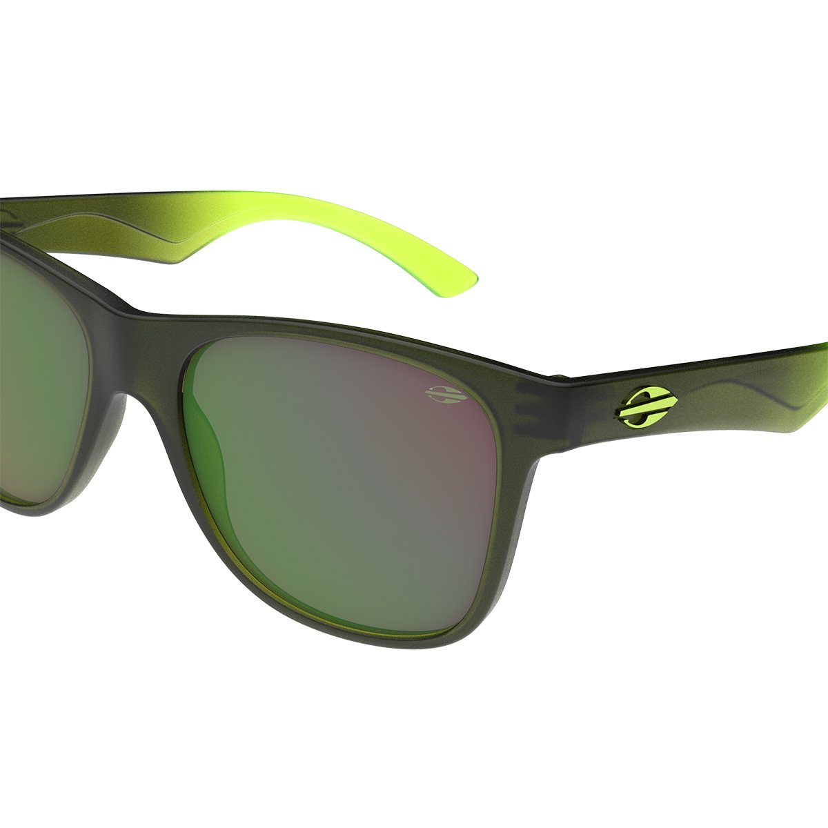 Oculos Solar Mormaii Milao Ng M0132d7893 Fume Fosco Lente Verde Espelhada Cinza 3