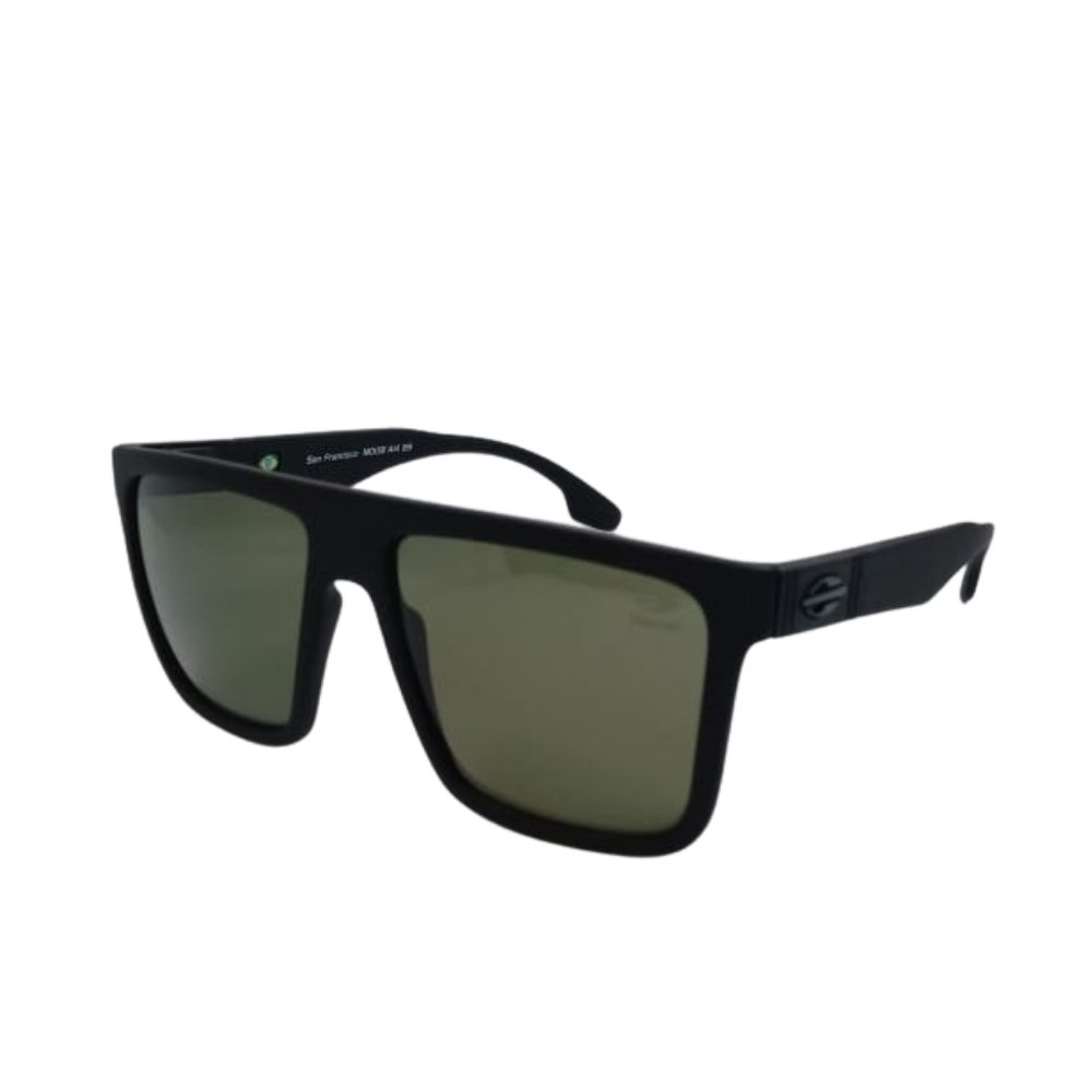 Oculos Solar Mormaii San Francisco M0031a1489 Preto Fosco Lente Polarizada Preto 1