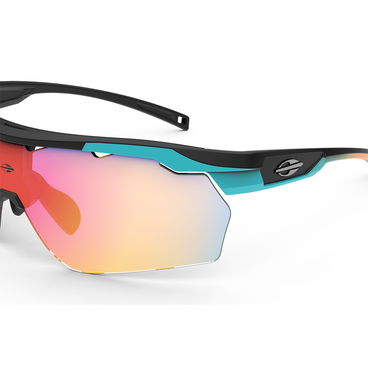 Oculos Solar Mormaii Smash M0129api11 Preto Fosco Lente Vermelho Preto 3