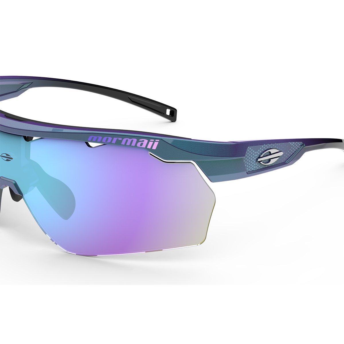 Oculos Solar Mormaii Smash M0129kcz97 Azul Brilho Lente Espelhada Azul Azul 3