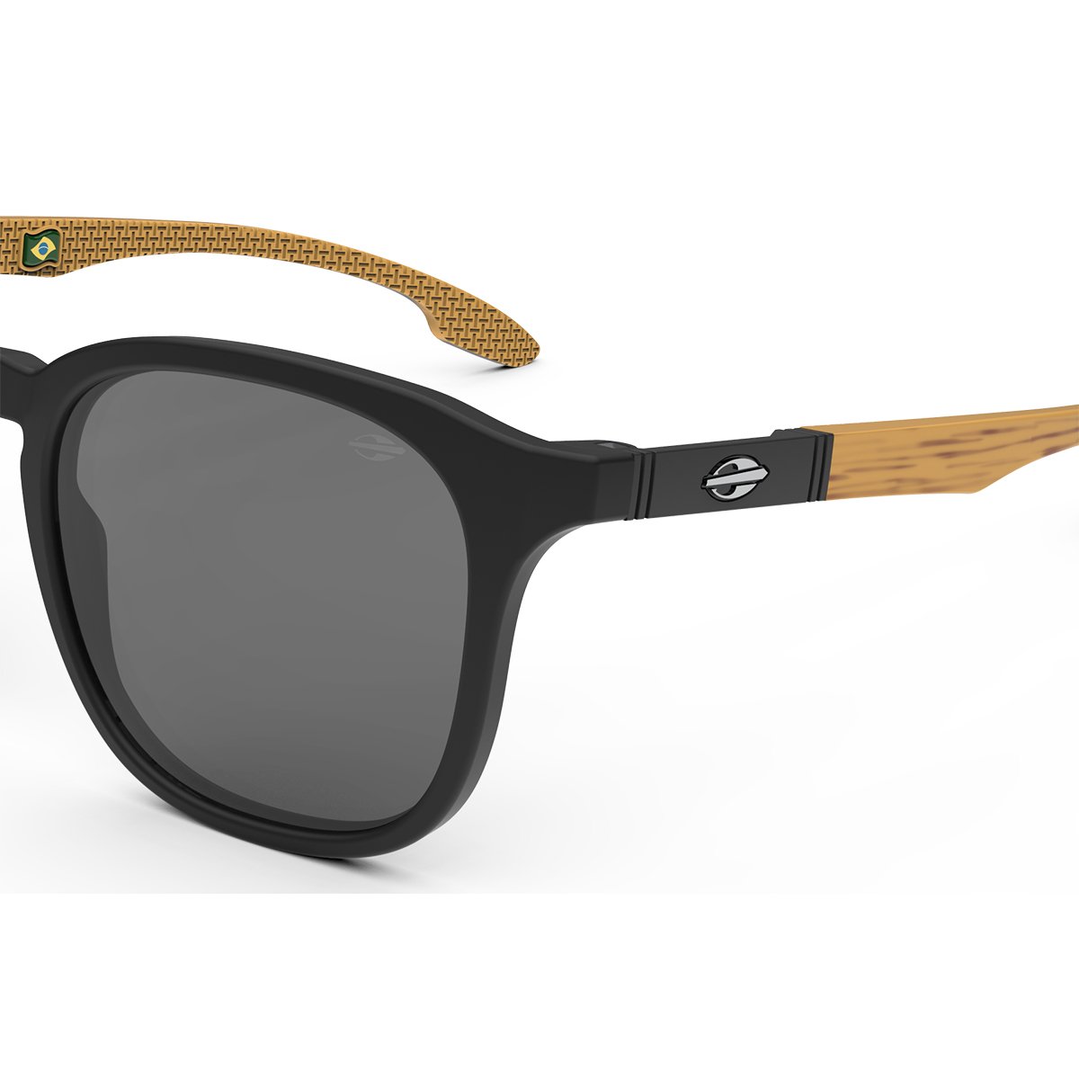 Oculos Solar Mormaii Vancouver M0122afl01 Preto Fosco Lente Cinza Preto 3