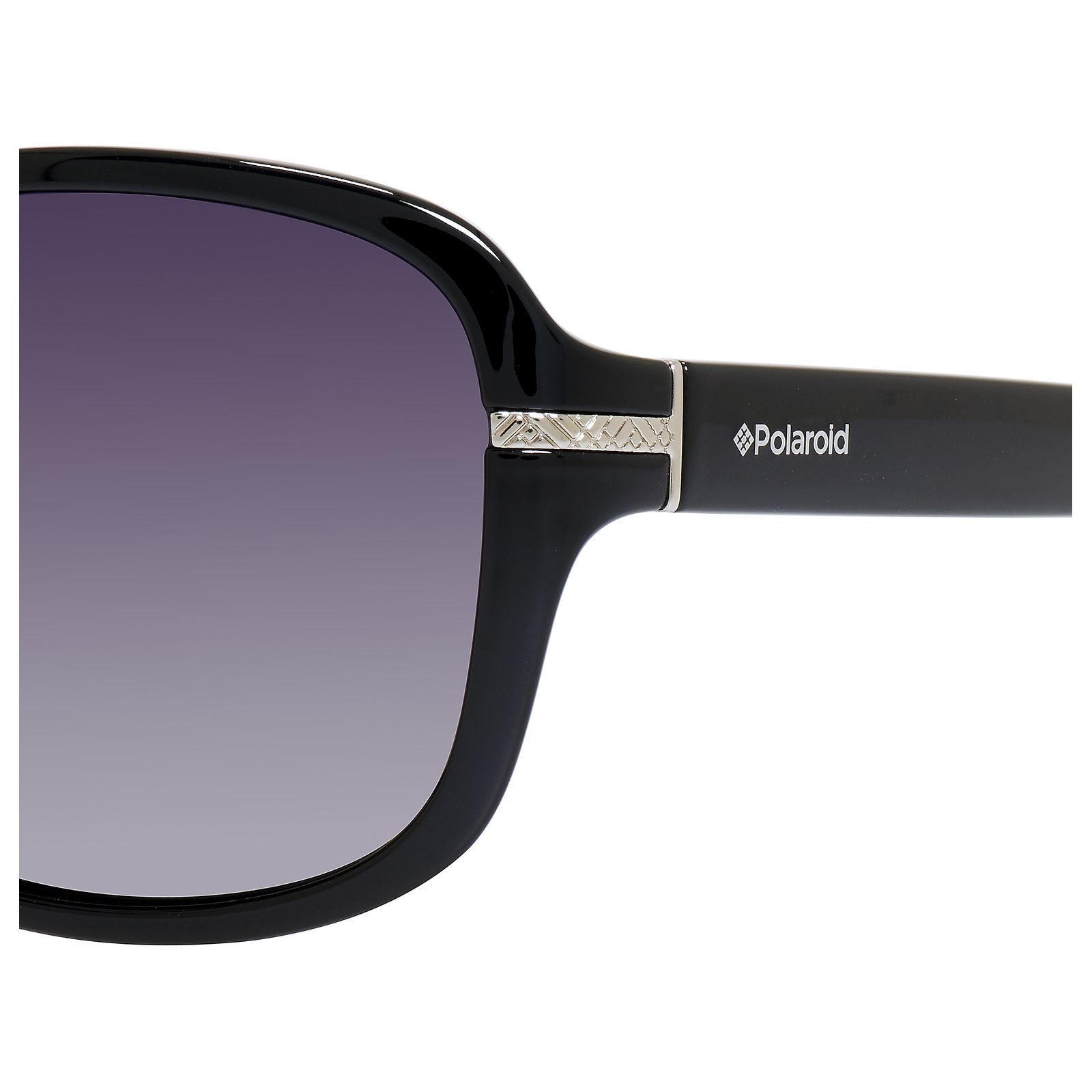 Oculos Solar Polaroid P8419 Kihix 58 Preto Brilho Lente Degrade Polarizado Cinza Preto 2