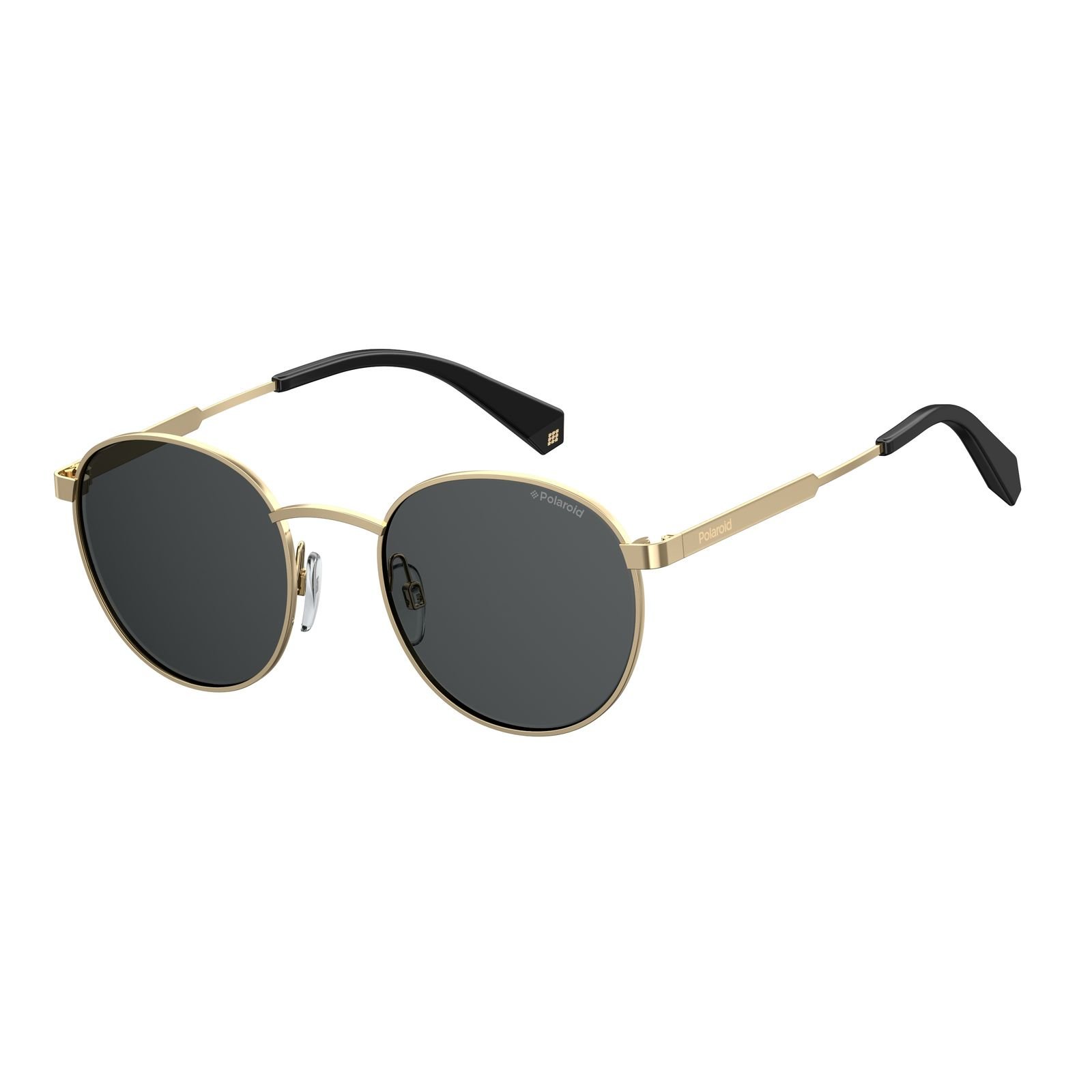 Oculos Solar Polaroid Pld2053/s 2f7m9 51 Dourado Brilho Lente Polarizada Cinza Dourado 1