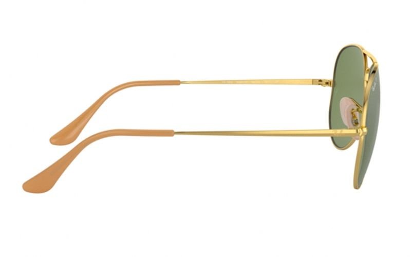 Oculos Solar Ray Ban Aviador 2 Rb3689 9064o9 58 Dourado Lente Verde G15 Polarizada Dourado 3