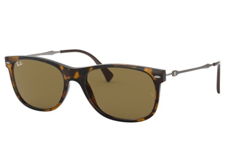 Oculos Solar Ray Ban Rb4318 710/73 55 Marrom Havana Lente Marrom Marrom 1