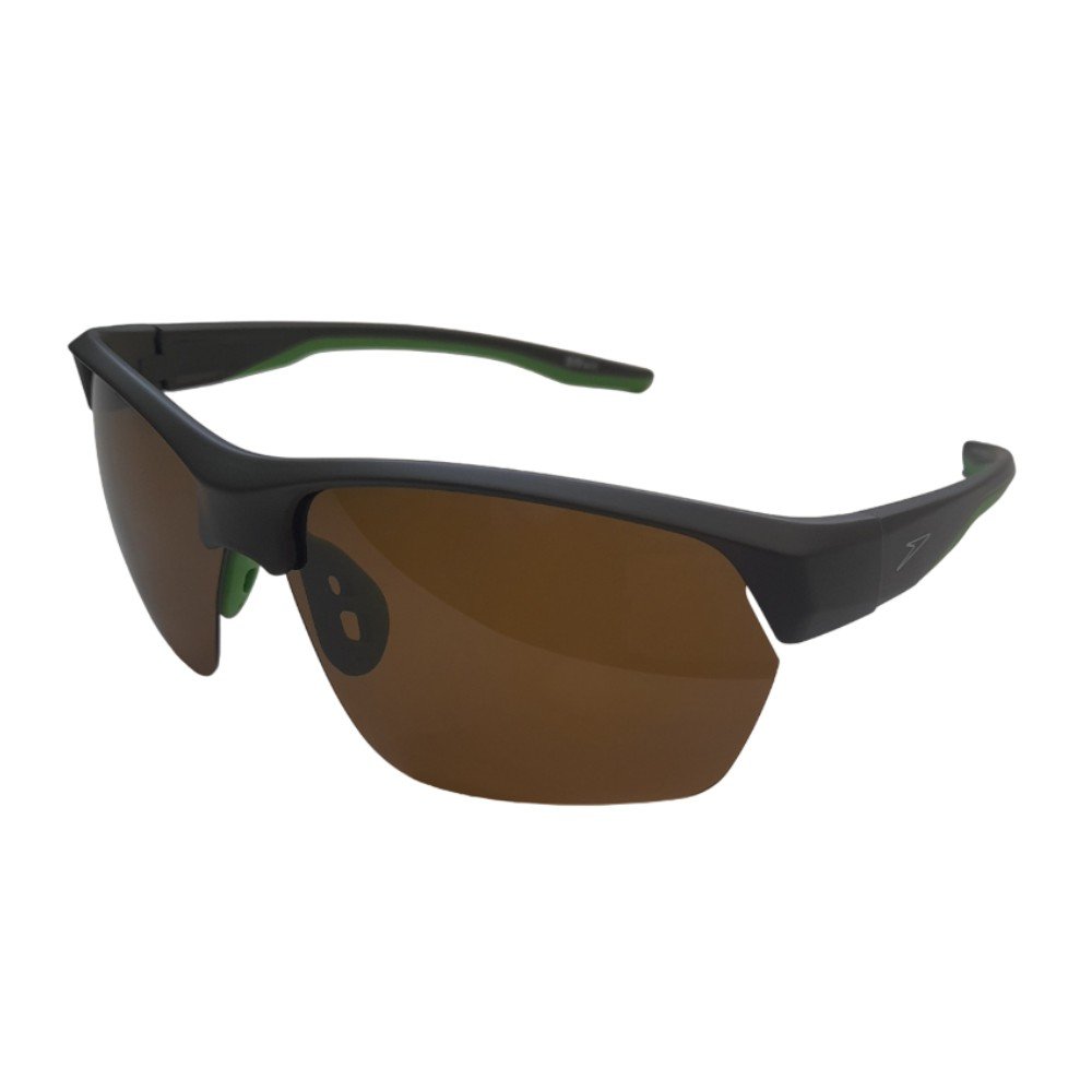 Oculos Solar Speedo Active 3 E11 Verde Fosco Lente Marrom Polarizada Verde 1