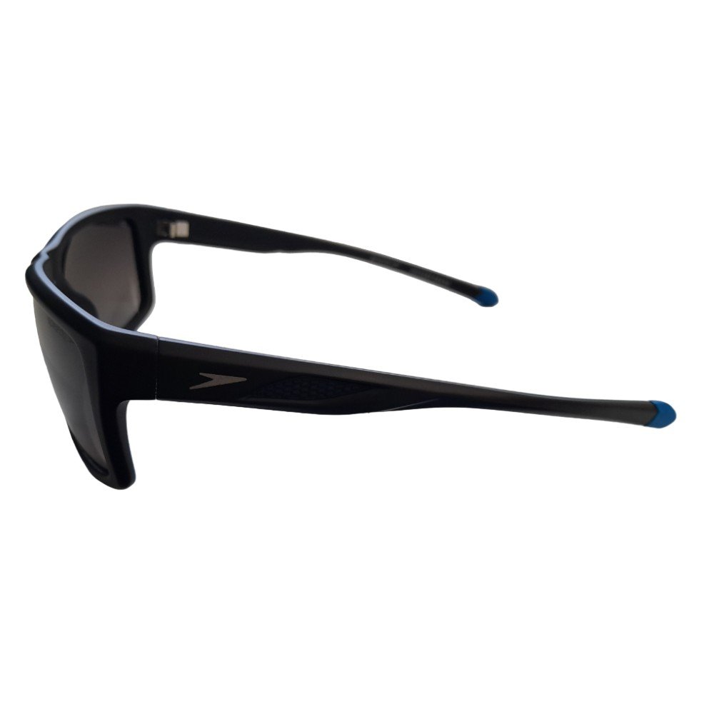 Oculos Solar Speedo Vulcan Bra11 Azul Fosco Lente Cinza Degrade Polarizada Azul 3