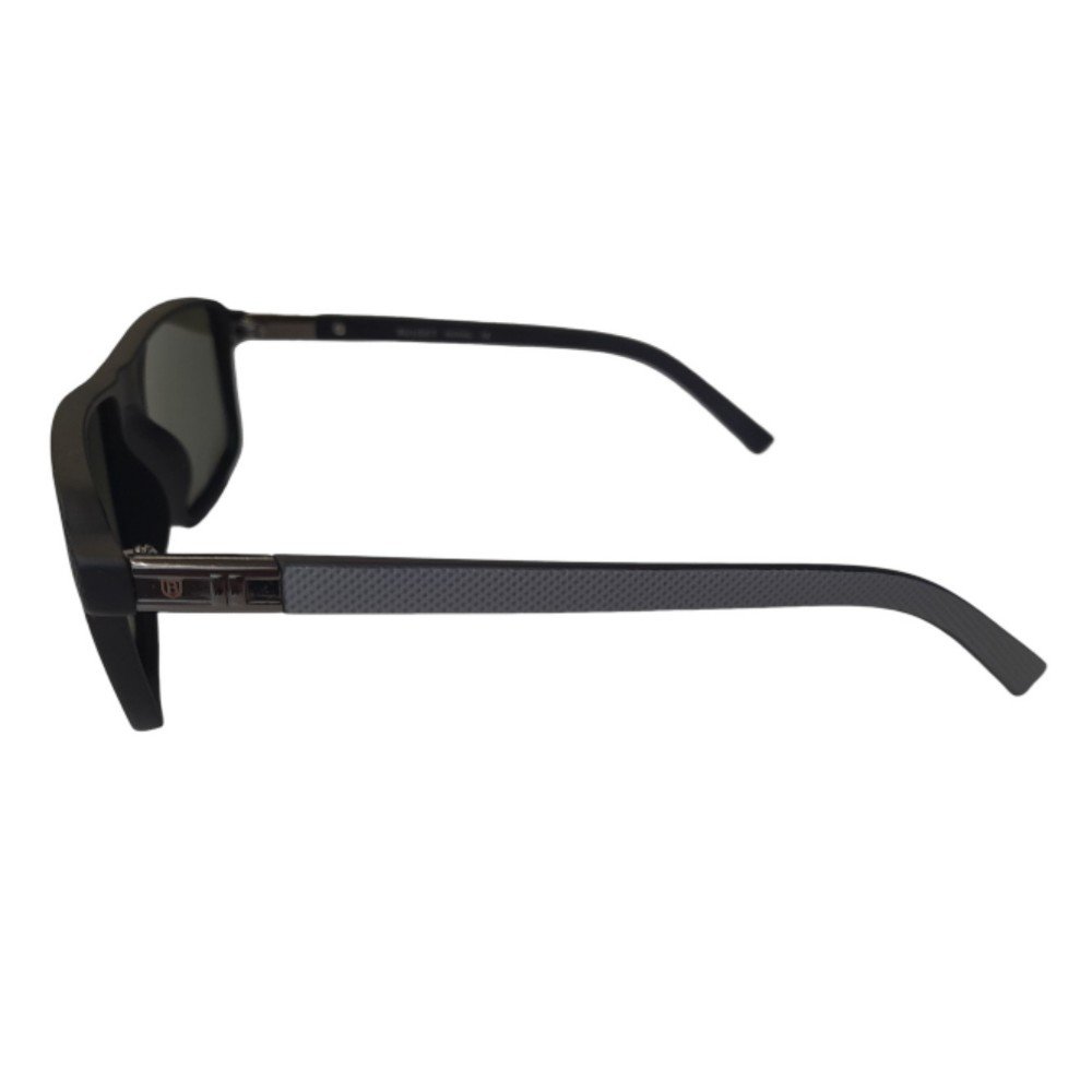 Oculos Solar Bulget Bg8050m A13 Preto Fosco Lente Verde Polarizada Preto 3