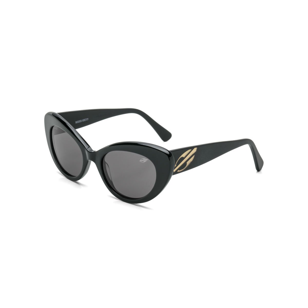Oculos Solar Mormaii M0089abo01 Preto Brilho Lente Cinza Preto 1