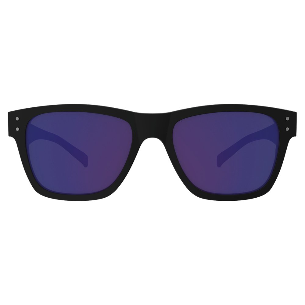 Oculos Solar Hb Foster 10104080031024 Preto Fosco Lente Azul Espelhada Polarizada Preto 2