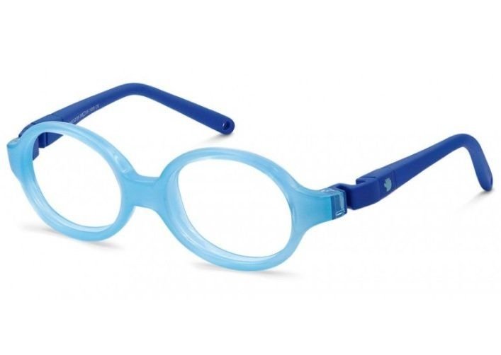 Armacao Oculos Bebe Nano Vista Bunny Baby Nv183241 2 A 3 Anos Azul 1