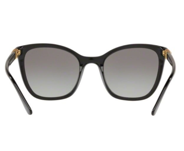 Oculos Solar Vogue Vo5243sb W44/11 53 Preto Brilho Lente Cinza Degrade Preto 4