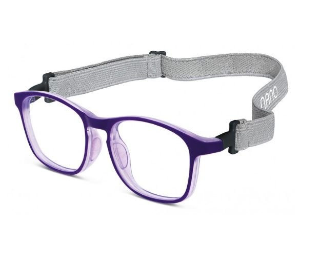 Armacao Oculos Infantil Nano Vista Power Up Nao670548 12 A 14 Anos Roxo 2