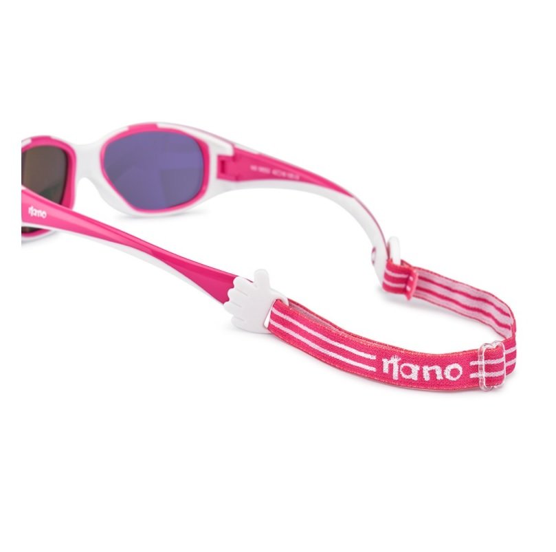 Oculos Solar Nano Vista Kokki M Ns59552 Rosa Lente Rosa Espelhada Polarizada 2 A 4 Anos Rosa 4