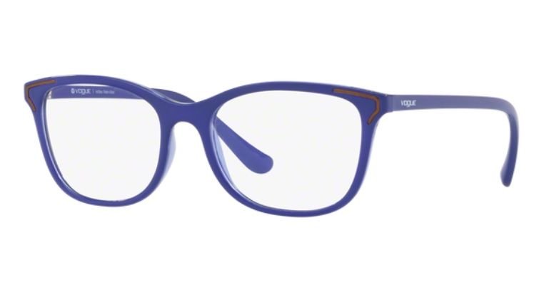 Armacao Oculos Vogue Vo5214 2619 54 Azul Brilho