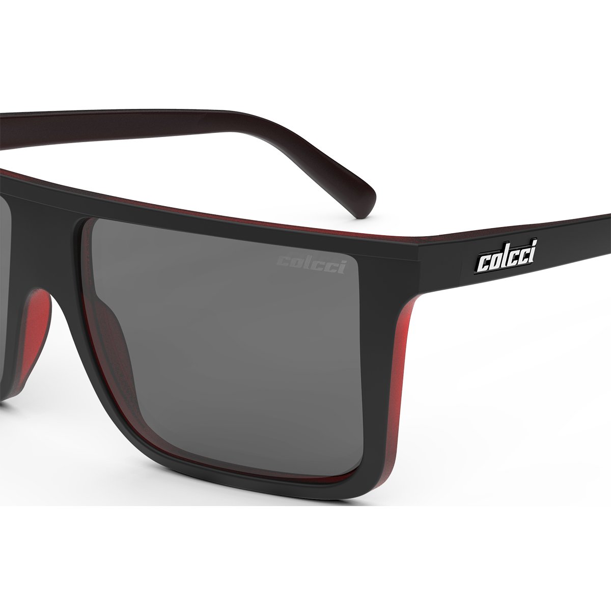 Oculos Solar Infantil Colcci Garnet Fun C0207aa901 Preto Fosco  Lente  Cinza Preto 3